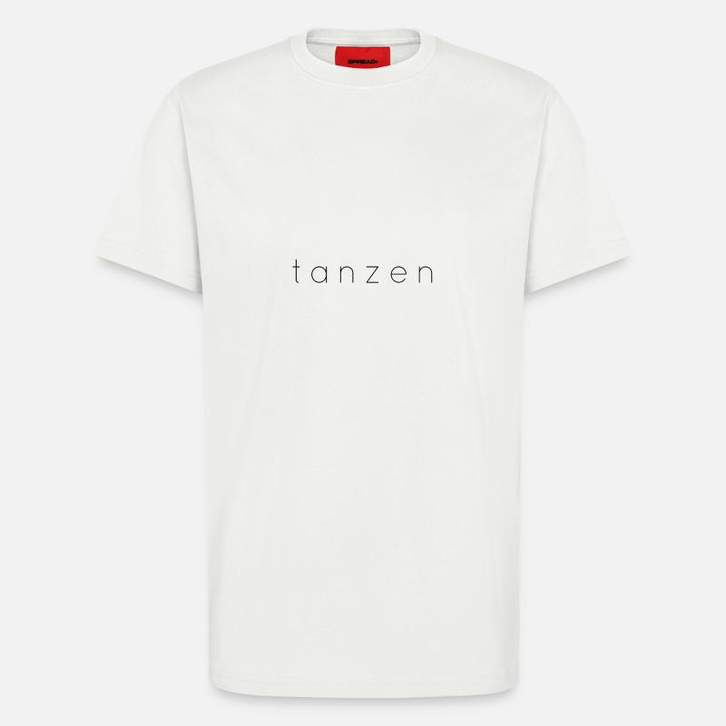 dance (plain) - T-Shirt - made by SPREAD - OFF WHITE