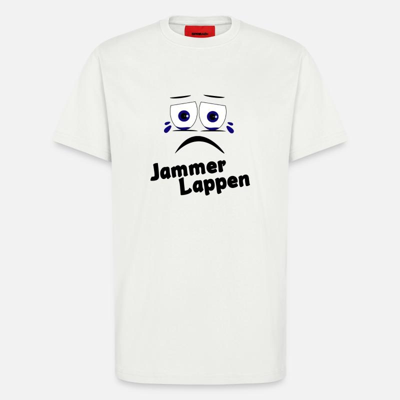 Jammer Lappen - T-Shirt - made by SPREAD - OFF WHITE