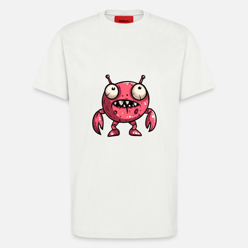 Crab Crab Halloween Comic Funny - T-Shirt - made by SPREAD - OFF WHITE