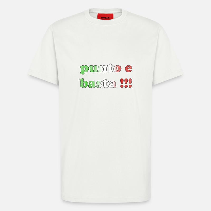 Punto - T-Shirt - made by SPREAD - OFF WHITE