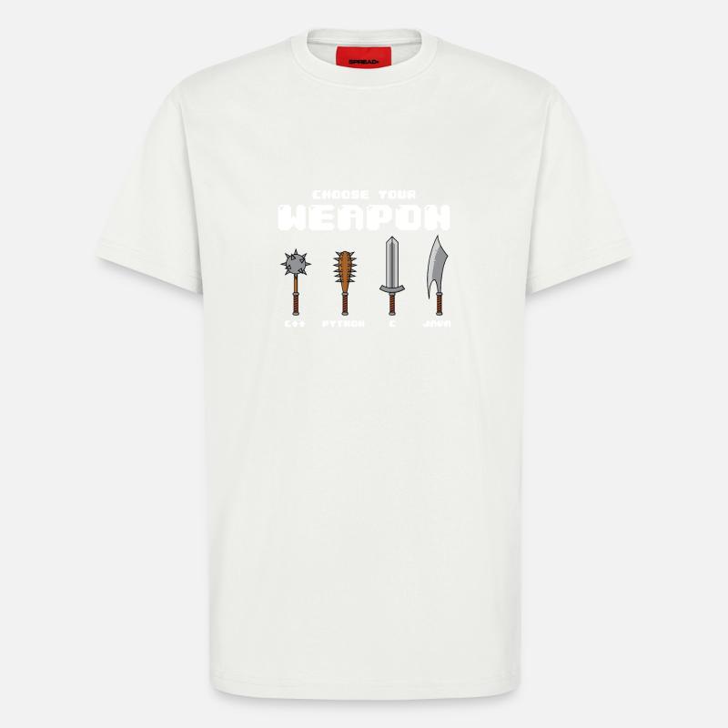 Informatikstudent Geschenk - T-Shirt - made by SPREAD - OFF WHITE