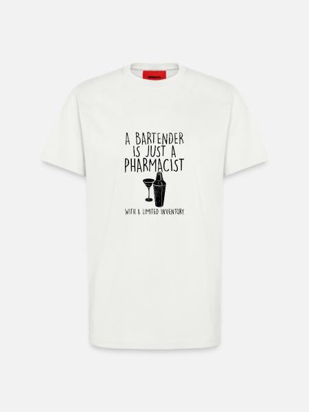 Bartender - T-Shirt - made by SPREAD - OFF WHITE