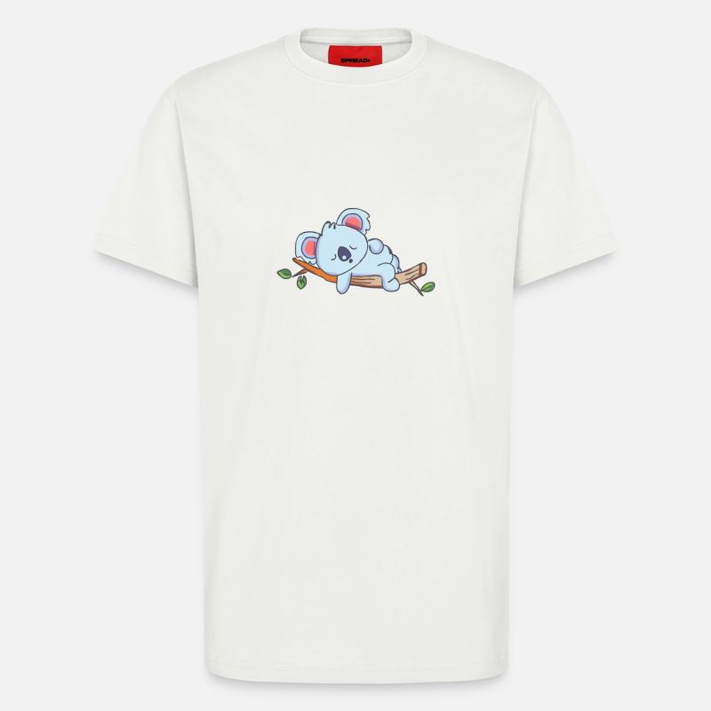 Koala Sleeping Koala Bear - T-Shirt - made by SPREAD - OFF WHITE