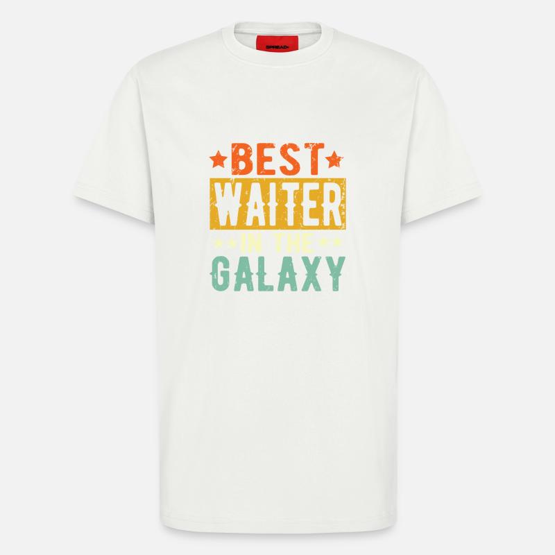 Best Kellner ever Kellner Geschenk - T-Shirt - made by SPREAD - OFF WHITE