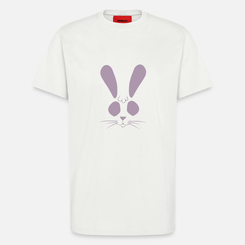 rabbit easter - T-Shirt - made by SPREAD - OFF WHITE