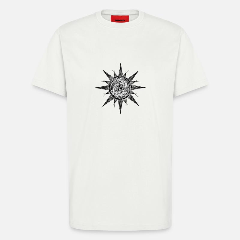 Sonne Gothic - T-Shirt - made by SPREAD - OFF WHITE