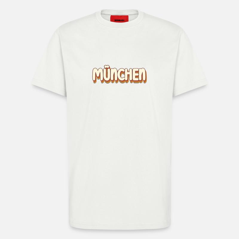 Münchnerin Münchner München - T-Shirt - made by SPREAD - OFF WHITE