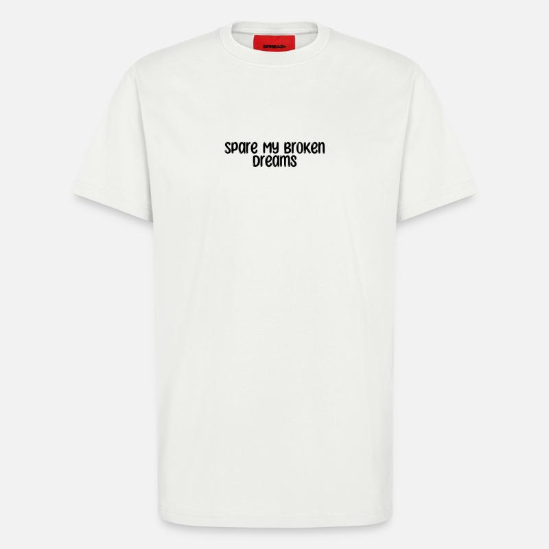 Bowling - Spare My Broken Dreams - T-Shirt - made by SPREAD - OFF WHITE