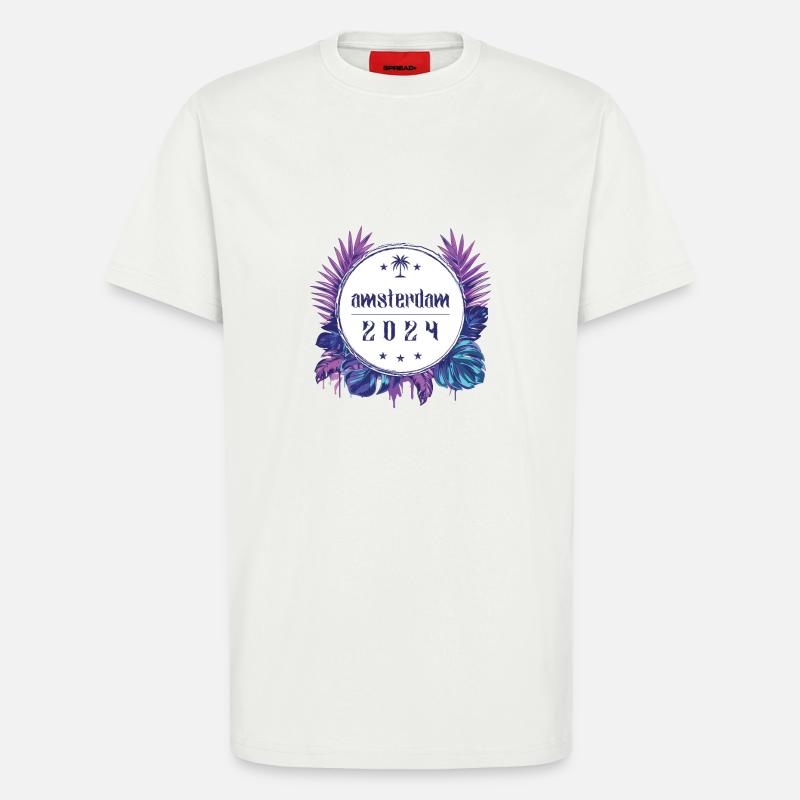Amsterdam 2024 - T-Shirt - made by SPREAD - OFF WHITE