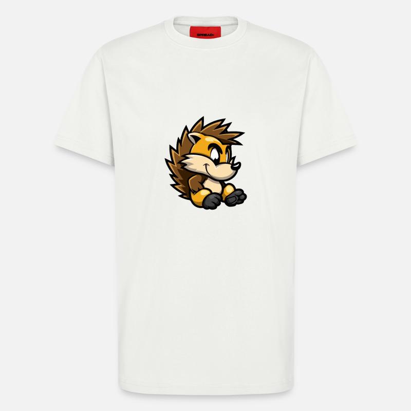 Igel Comic - T-Shirt - made by SPREAD - OFF WHITE