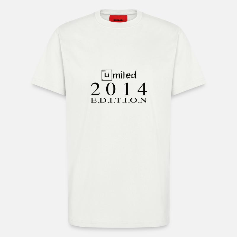 Edition Limitée 2014 - T-shirt bio décontracté fabriqué en UE - OFF WHITE