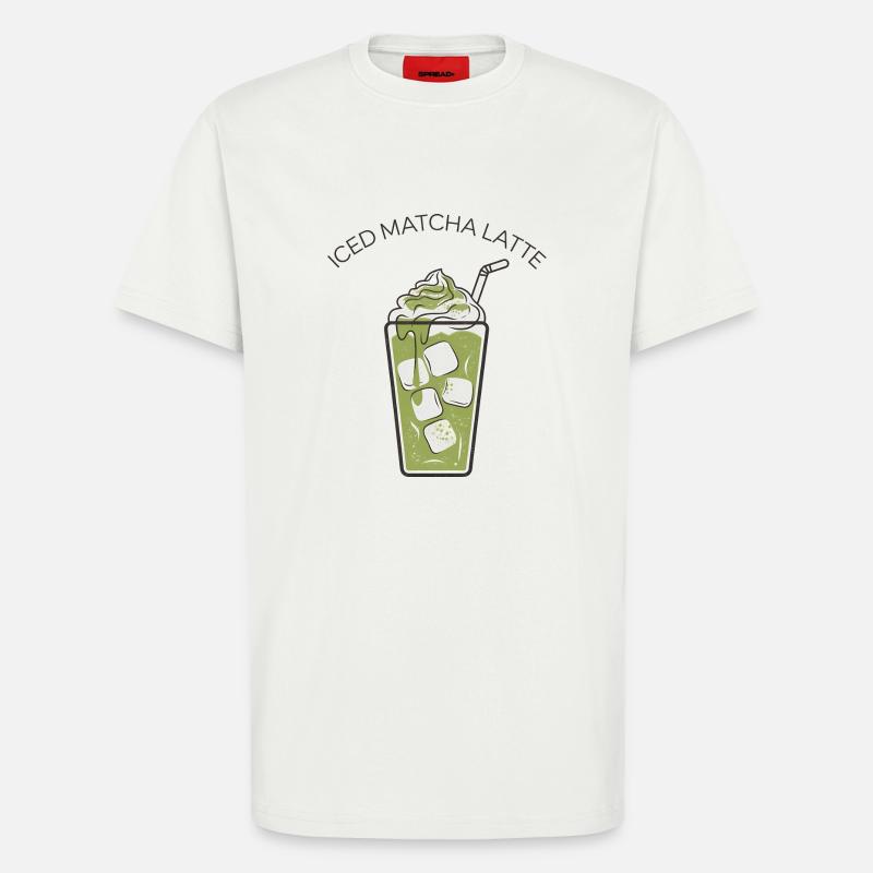 Iced Matcha Latte 2 - T-Shirt - made by SPREAD - OFF WHITE