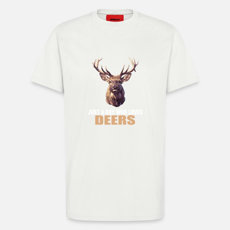 Deer Deer - T-Shirt - made by SPREAD - OFF WHITE