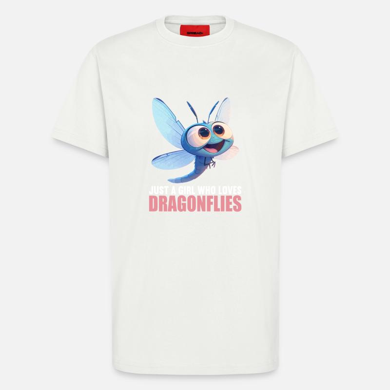 Libellen Libelle - T-Shirt - made by SPREAD - OFF WHITE