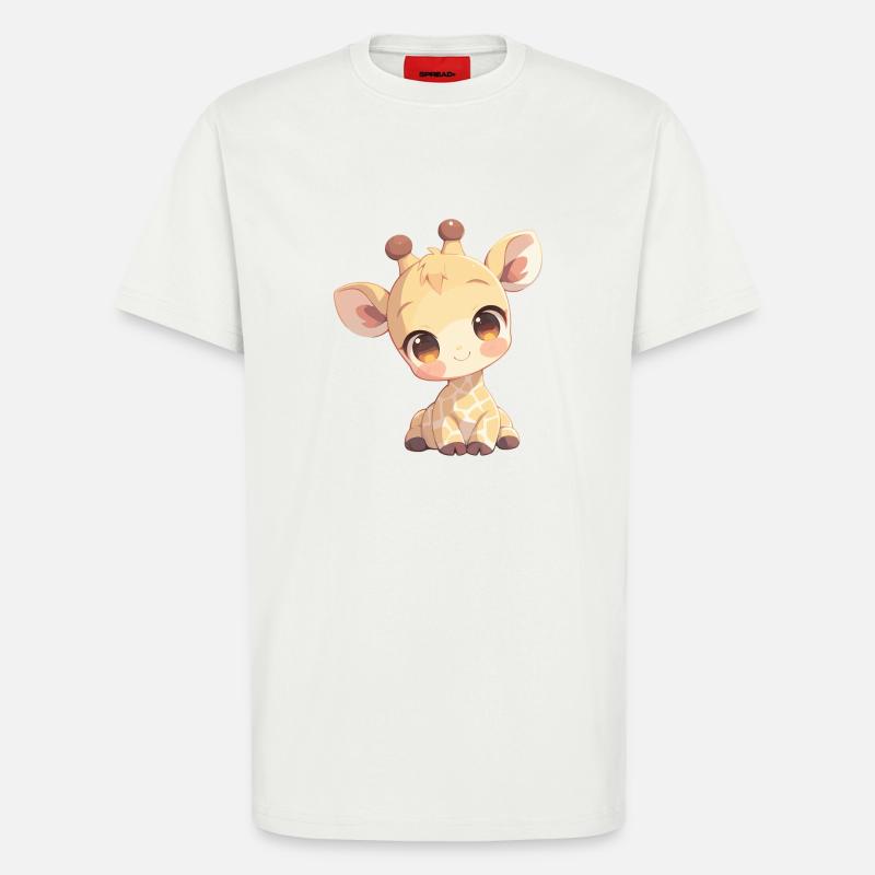 Giraffen Giraffe - T-Shirt - made by SPREAD - OFF WHITE