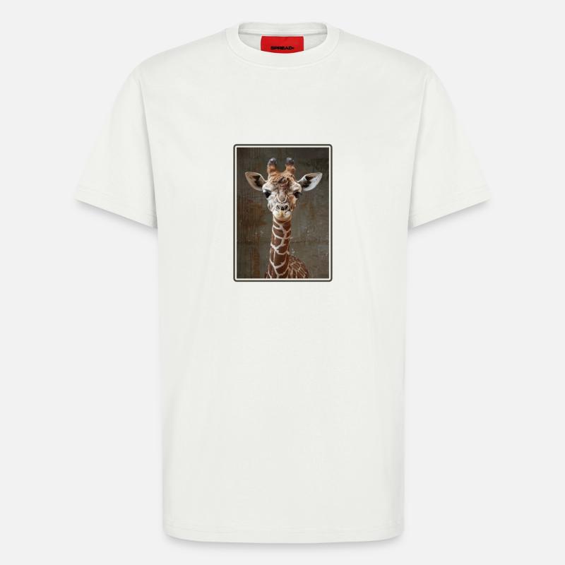 Giraffen Giraffe - T-Shirt - made by SPREAD - OFF WHITE