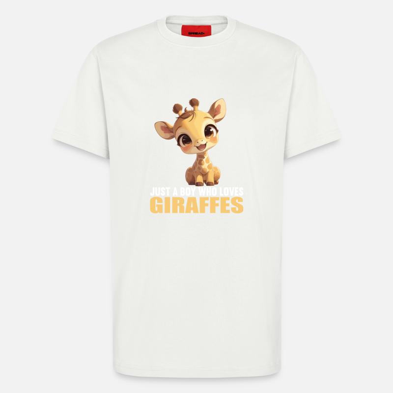 Giraffes Giraffe - T-Shirt - made by SPREAD - OFF WHITE