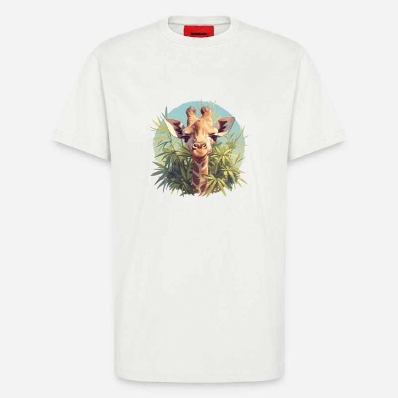 Giraffen Giraffe - T-Shirt - made by SPREAD - OFF WHITE
