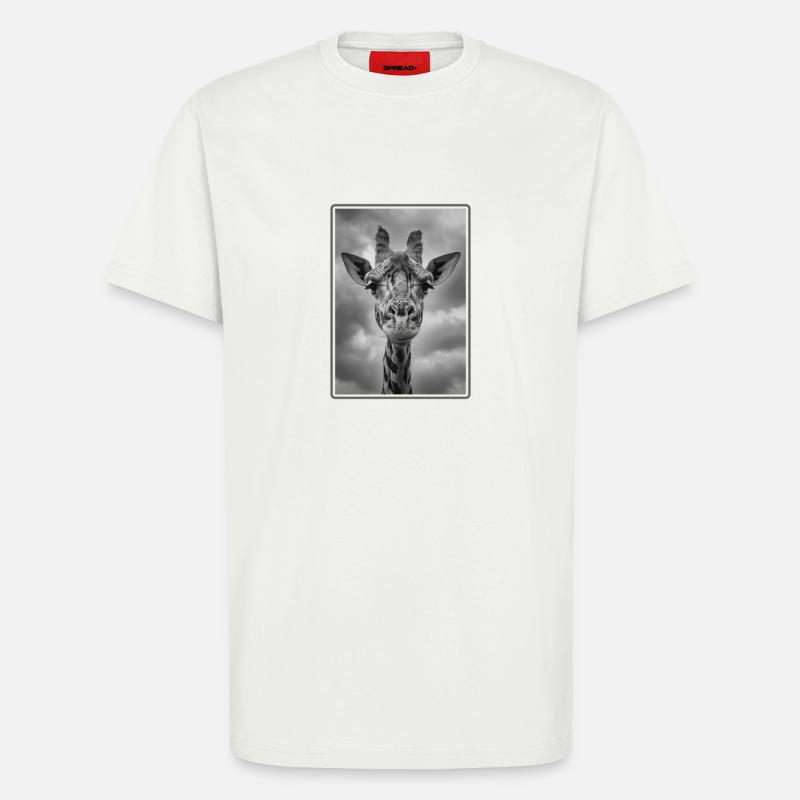 Giraffen Giraffe - T-Shirt - made by SPREAD - OFF WHITE
