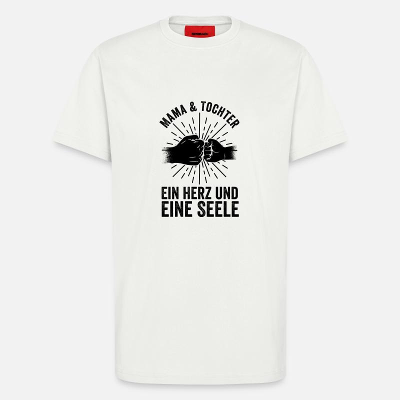 Mutter Mama Und Tochter - T-Shirt - made by SPREAD - OFF WHITE