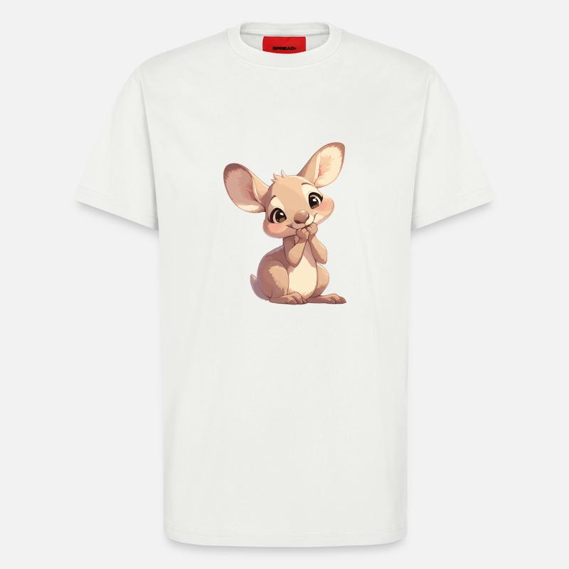 Kangaroos Kangaroo - T-Shirt - made by SPREAD - OFF WHITE