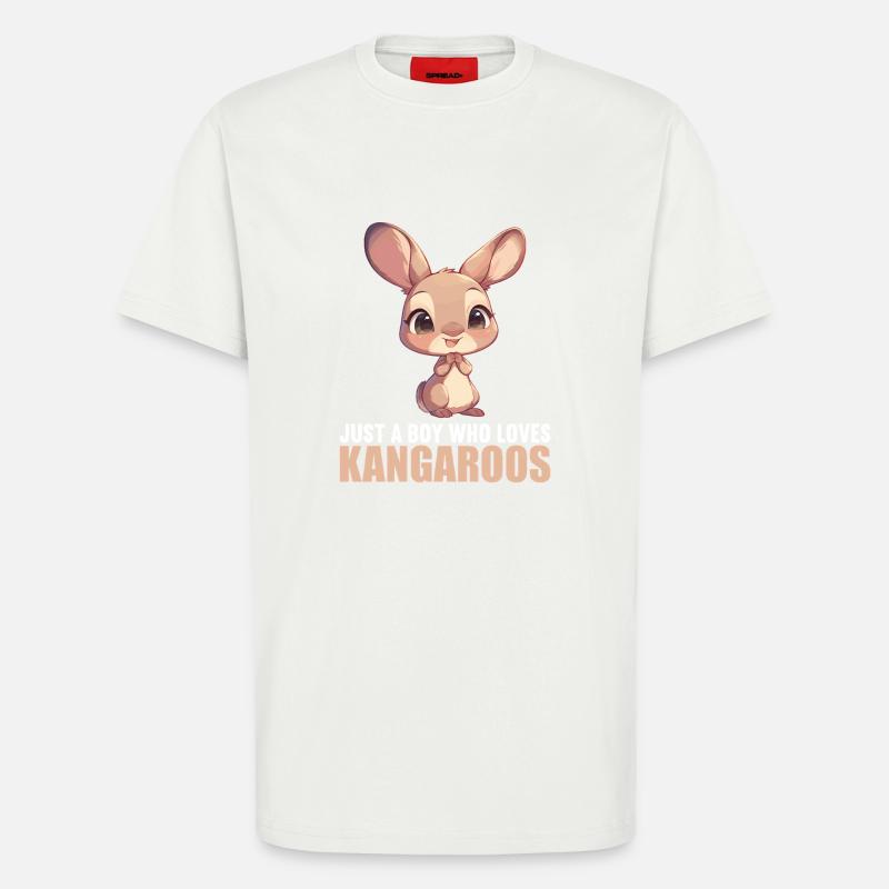Kangaroos Kangaroo - T-Shirt - made by SPREAD - OFF WHITE