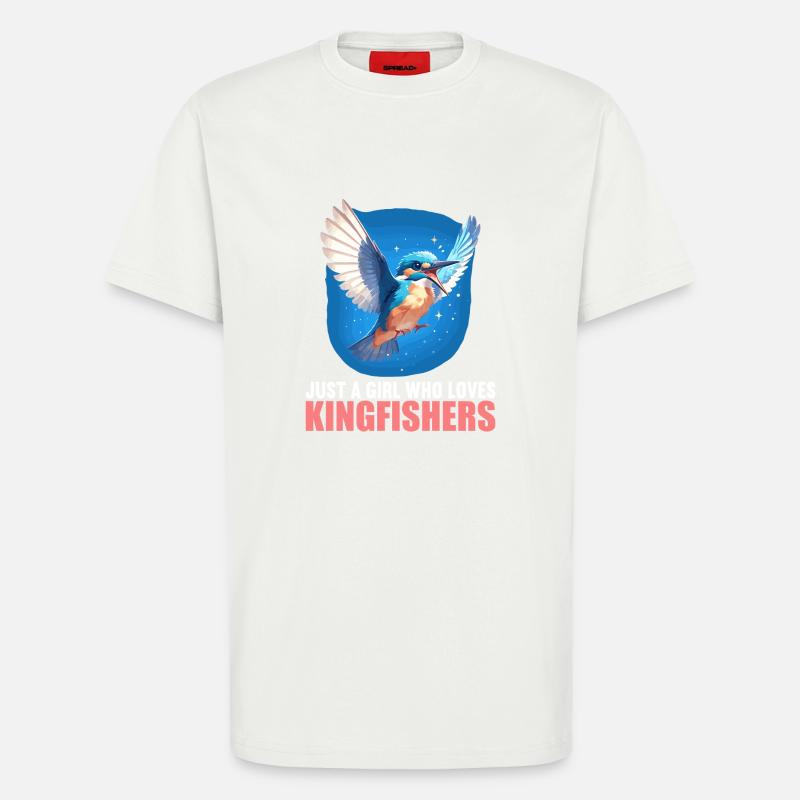 Eisvögel Eisvogel - T-Shirt - made by SPREAD - OFF WHITE