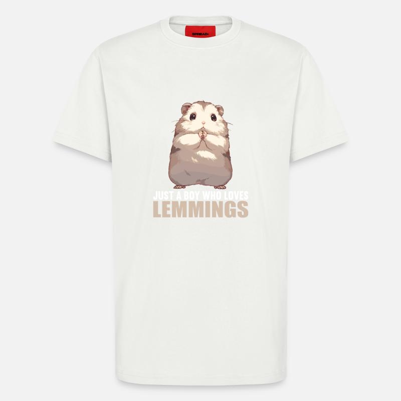 Lemminge Lemming - T-Shirt - made by SPREAD - OFF WHITE