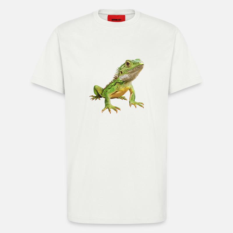 Lizards Lizard - T-Shirt - made by SPREAD - OFF WHITE