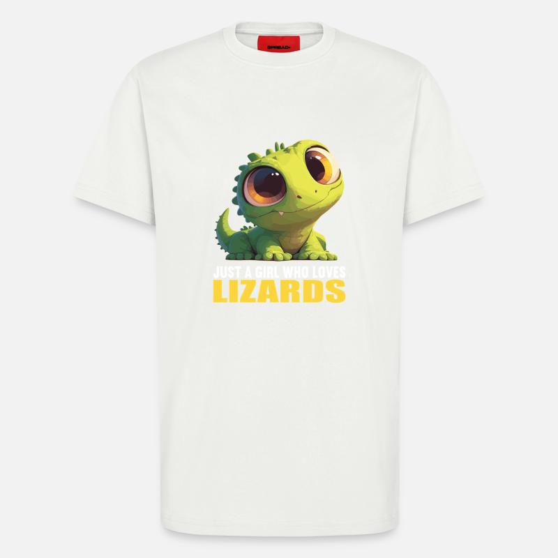 Eidechsen Eidechse - T-Shirt - made by SPREAD - OFF WHITE