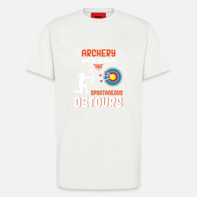 Bogenschießen Bogenschütze - T-Shirt - made by SPREAD - undefined