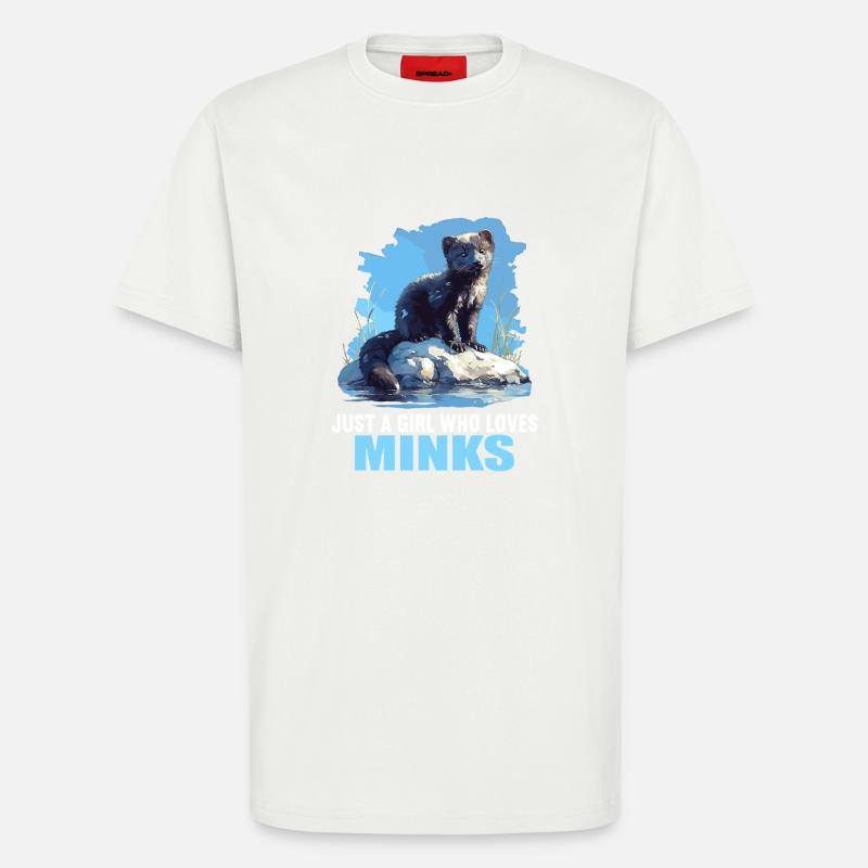 Mink Mink - T-Shirt - made by SPREAD - OFF WHITE