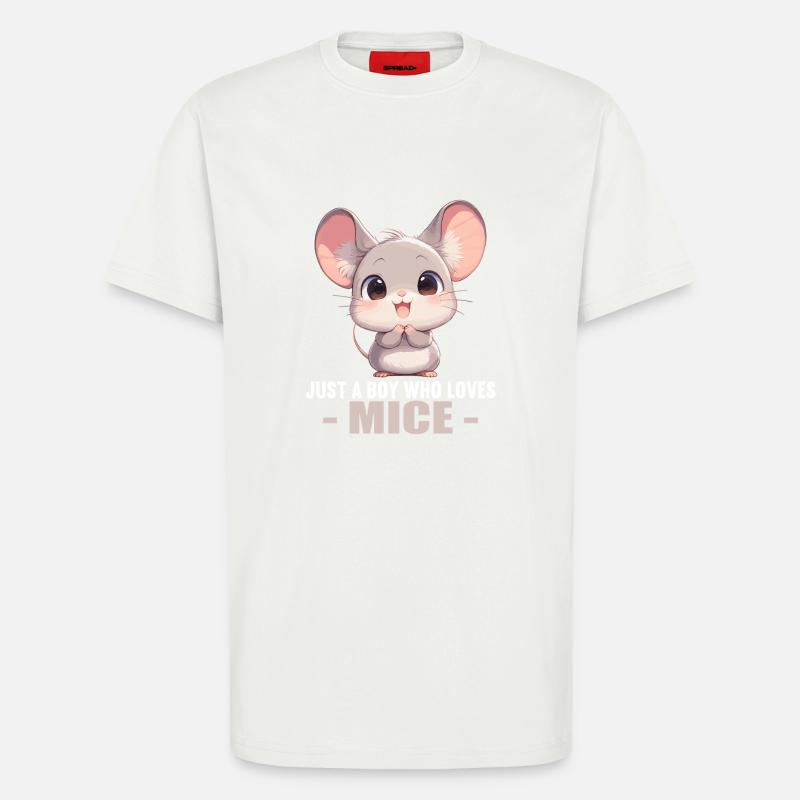 Mäuse Maus - T-Shirt - made by SPREAD - OFF WHITE