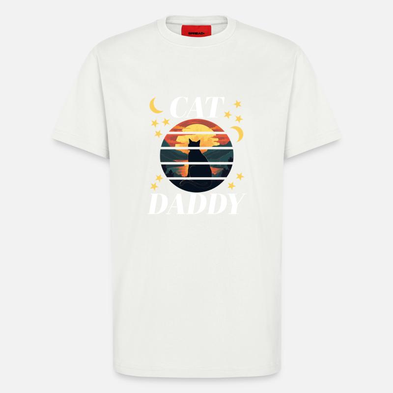 Plan de travail cat1 - T-shirt bio décontracté fabriqué en UE - OFF WHITE
