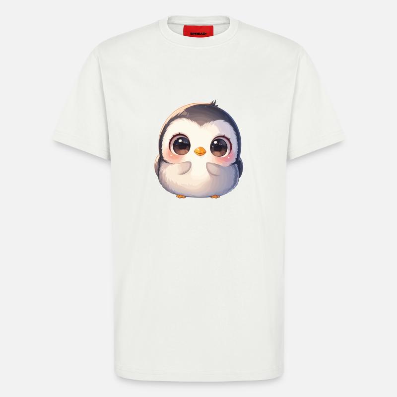 Penguins Penguin - T-Shirt - made by SPREAD - OFF WHITE