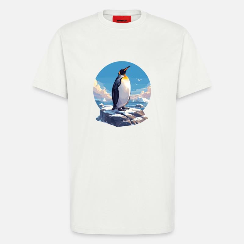 Pinguine Pinguin - T-Shirt - made by SPREAD - OFF WHITE