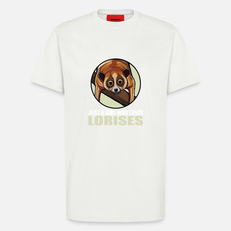 Plumploris Loris - T-Shirt - made by SPREAD - OFF WHITE