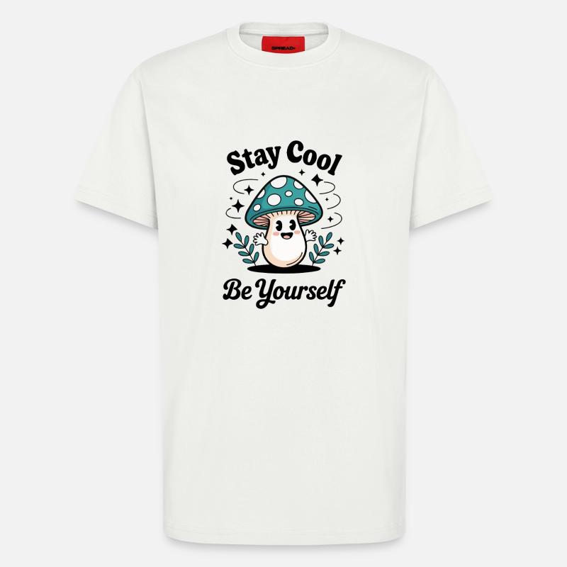 SEI DU SELBST - T-Shirt - made by SPREAD - OFF WHITE