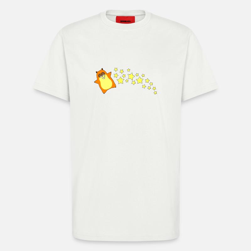 HamSternschnuppe - T-Shirt - made by SPREAD - OFF WHITE