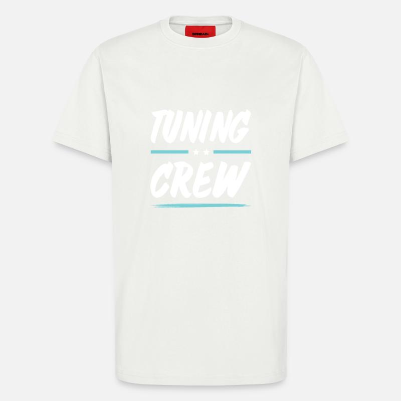 Tuning Crew - T-Shirt - made by SPREAD - OFF WHITE