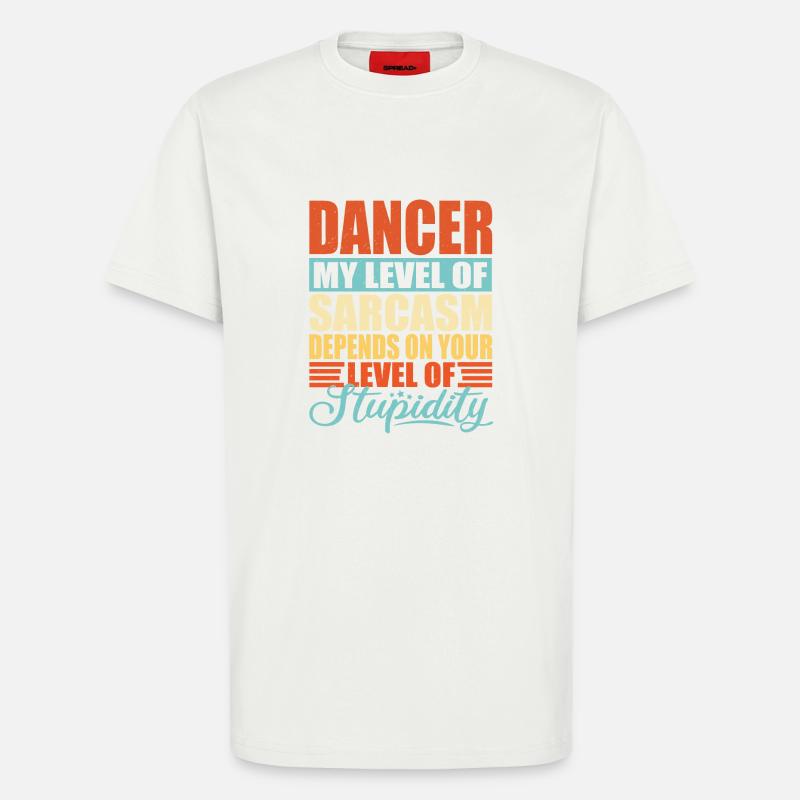 Danseur Danse Cadeau de Danse - T-shirt bio décontracté fabriqué en UE - OFF WHITE