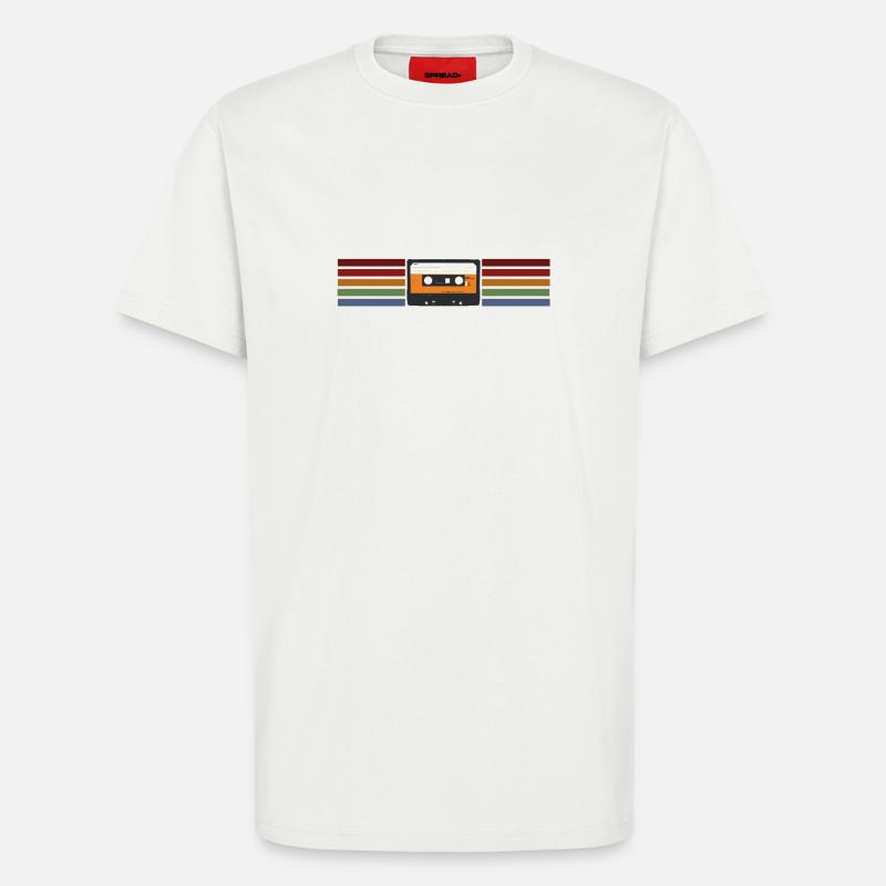 Analog Kassette Retro Style - T-Shirt - made by SPREAD - OFF WHITE
