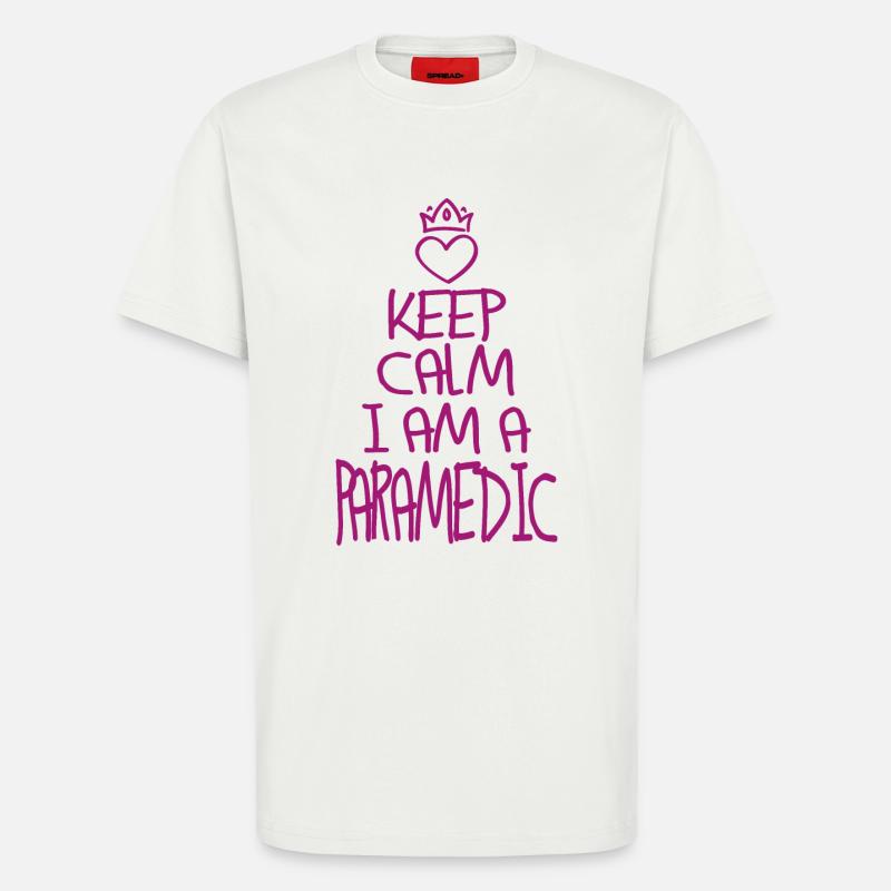 Keep Calm Sanitäter cool - T-Shirt - made by SPREAD - OFF WHITE