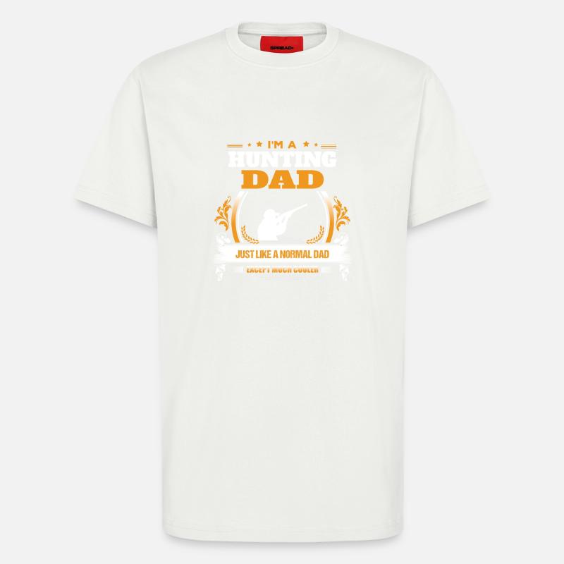 Jagd-Vati-Hemd-Geschenk-Idee - T-Shirt - made by SPREAD - OFF WHITE