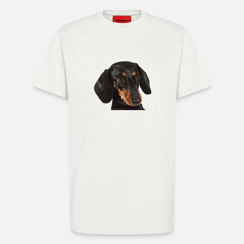 Dackel - T-Shirt - made by SPREAD - OFF WHITE