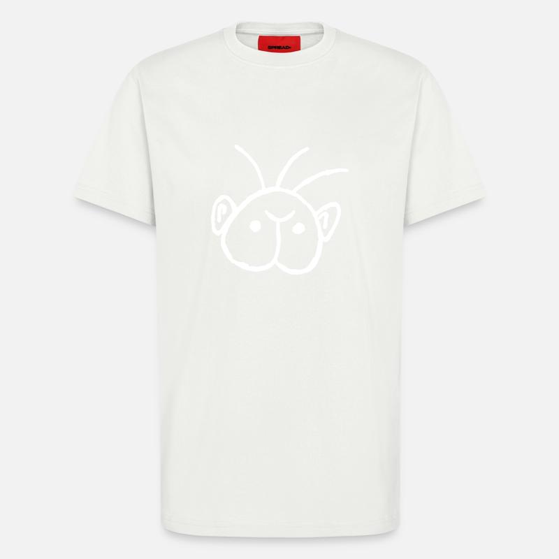 Ass with ears - T-Shirt - made by SPREAD - OFF WHITE