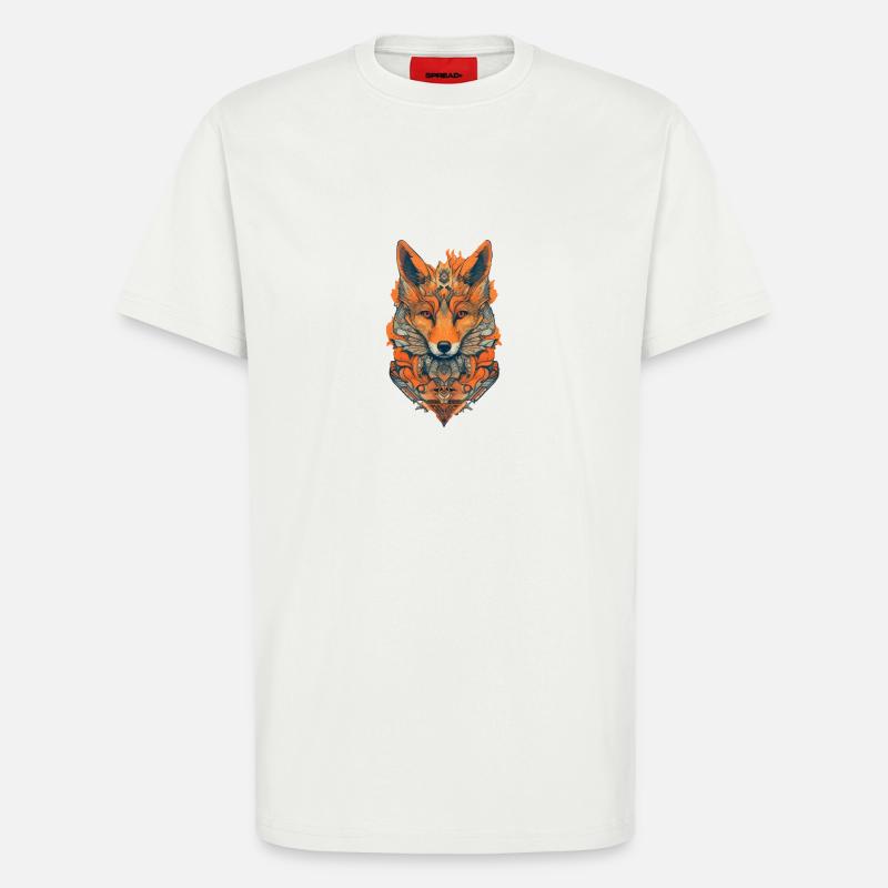 Fuchs - T-Shirt - made by SPREAD - OFF WHITE