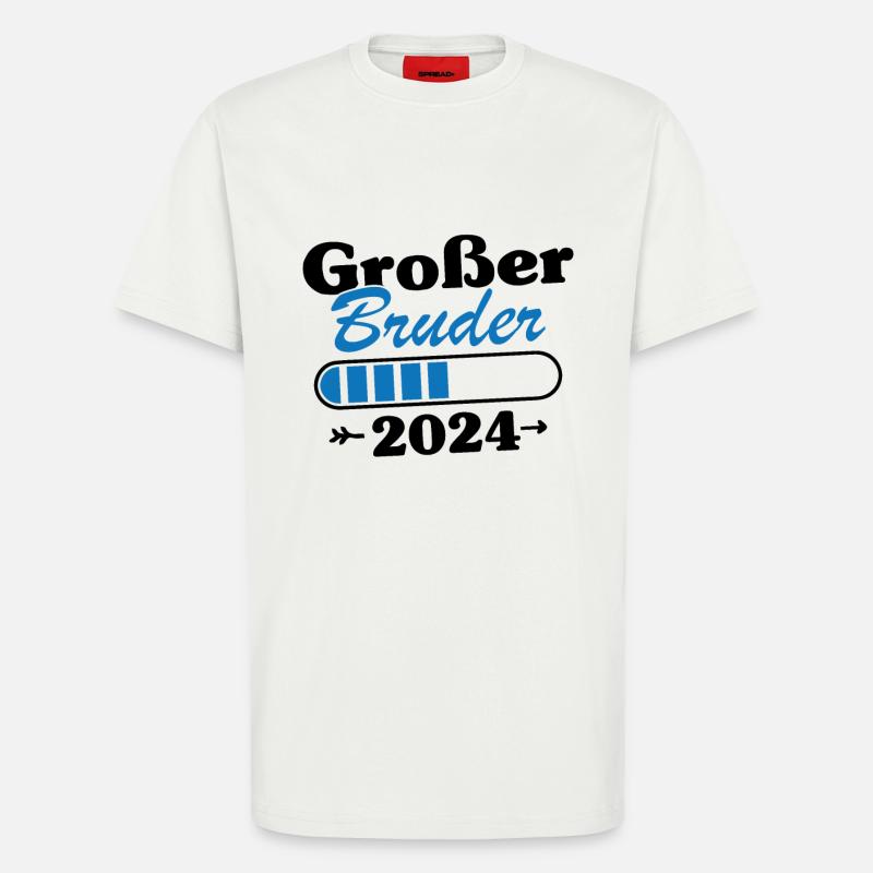 Großer Bruder Loading 2024 - T-Shirt - made by SPREAD - OFF WHITE