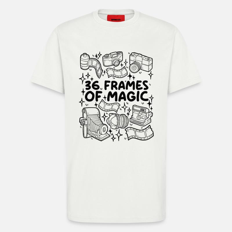 36 Frames of Magic – Analogliebe - T-Shirt - made by SPREAD - OFF WHITE