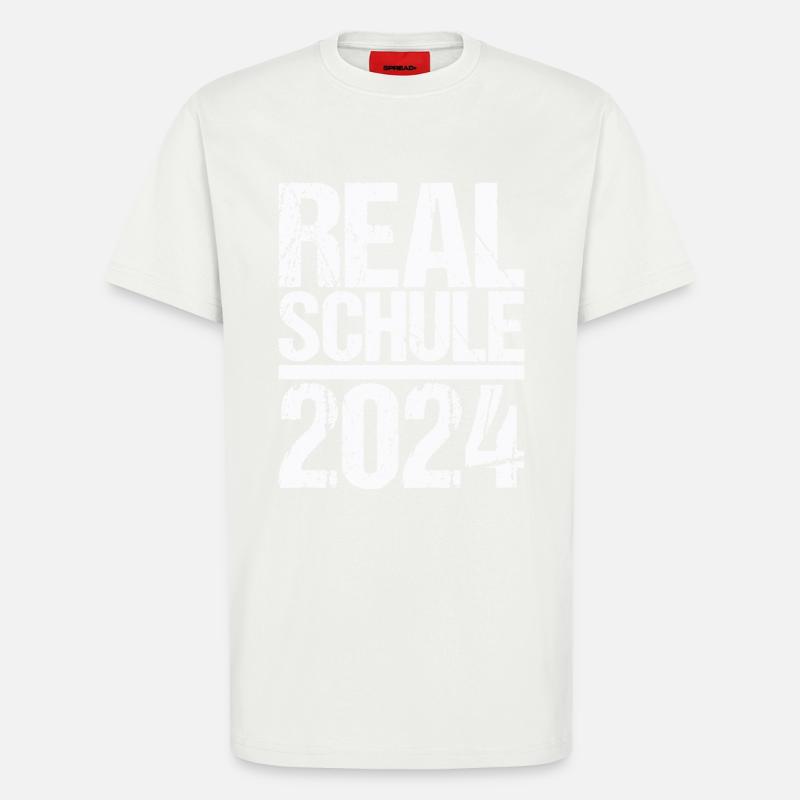 Lycée Jeunes Filles Lycée 2024 - T-shirt bio décontracté fabriqué en UE - OFF WHITE